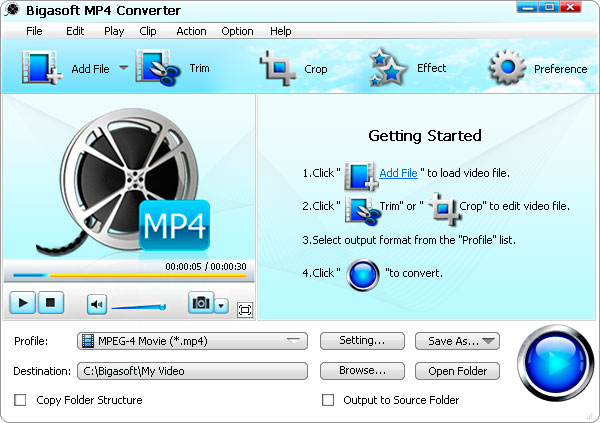Download Bigasoft Mp4 Converter For Mac
